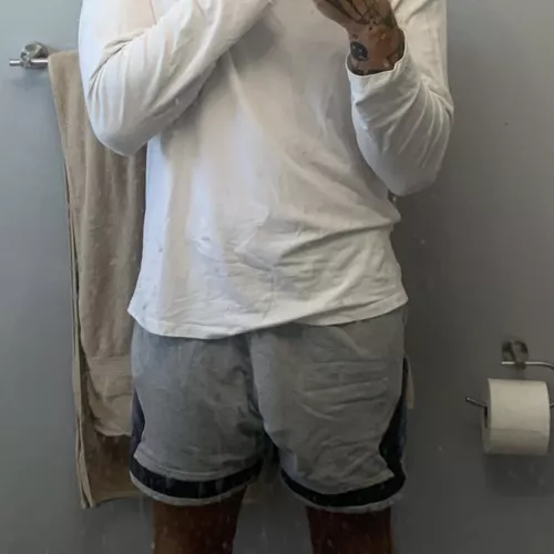 Was about to post on my IG story…then saw my shorts