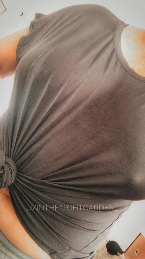 Was going to work out…but probably should invest in a sports bra first. Somebody is gonna lose an eye…