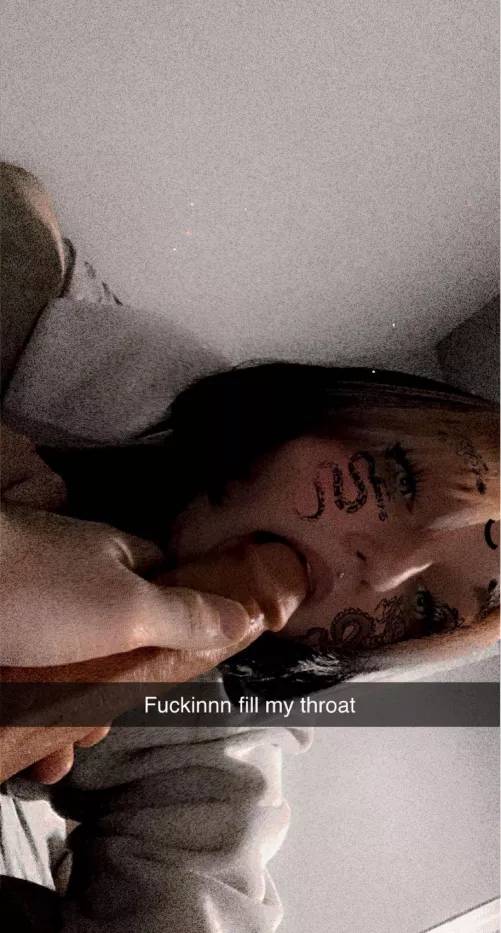 Watch my throat get fucked and so much more 🥵 why are you still not my friend? 🙄 message me so we can get that cock taken care of.