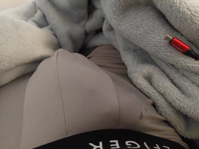 Wearing the underwear I took from a guy I fucked always gets me hard