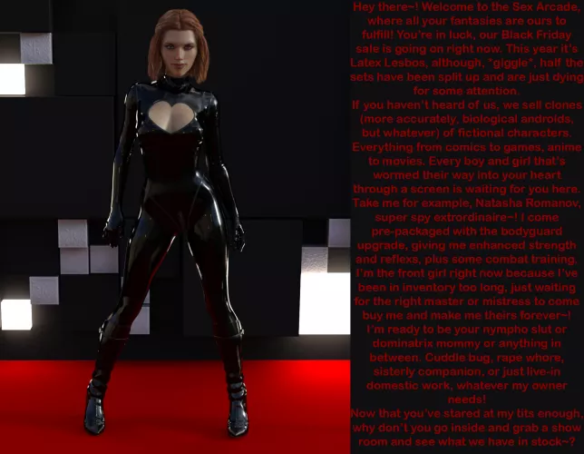 Welcome to the Sex Arcade's Black Friday sale! Part 1 of 6 [Sex Arcade] [Ownership] [neutral POV] [Series]