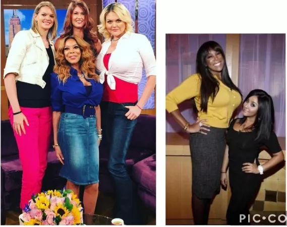 Wendy Williams with stars of MGL and Snooki. Should have had them on same episode.