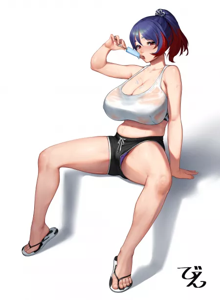 wet t-shirt contestant Zoey (BeeeeeN)