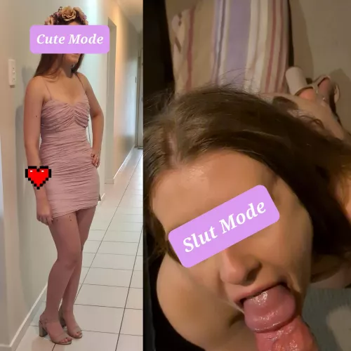 What her dad sees versus what her daddy sees. I love special events 😉