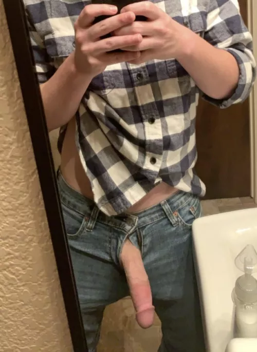 What if you walked in on me?