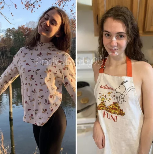 What my family gets to see vs what you get to see for thanksgiving 😉