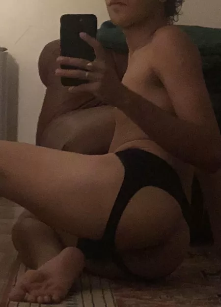 What would you do if you come in the house and I’m waiting for you like this ? 😈