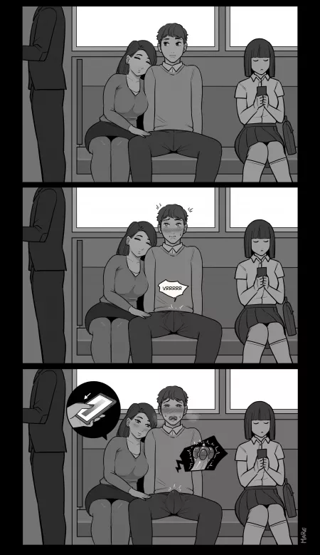 What's wrong my love? Something going on downstairs? (Art by @mare_ten)