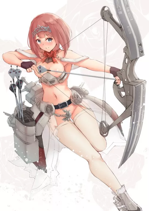 When the sortie is so urgent you don't have time to get dressed