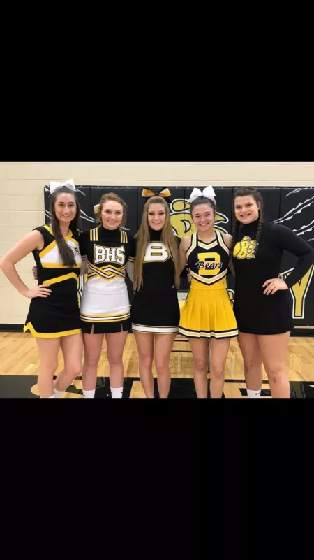 Which cheerslut would you fuck first and how? (Left to right) Trinity, Abby, Allie, Madison, and Spencer. Note: All girls pictured are 18+