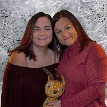 Which one and what do you do with them? Mommy or her daughter?