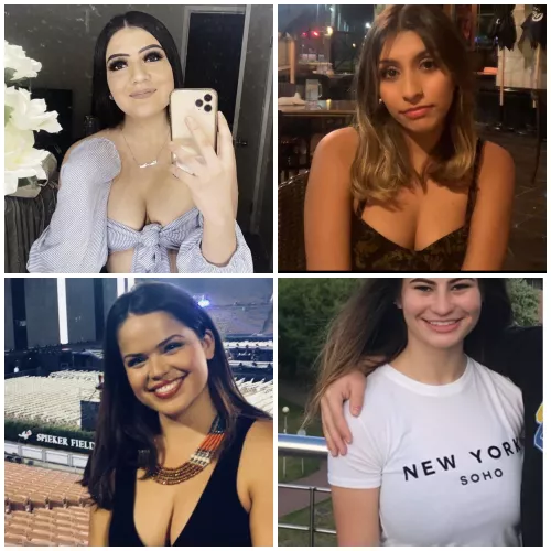 Which one of my sis’s friends has the best tits?