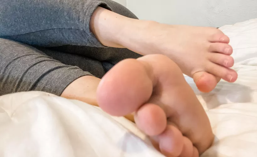 Which toe gets kissed first?