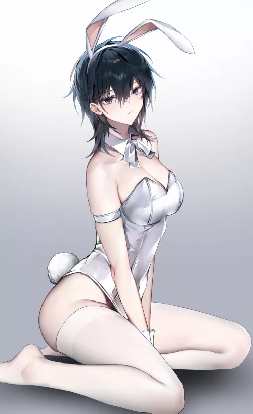 White Bunny Girl