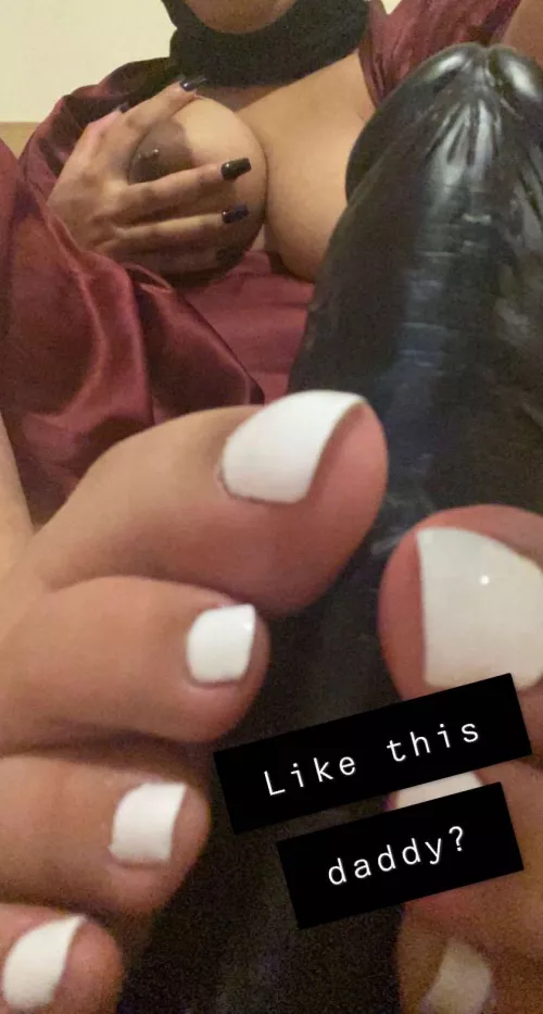Who doesn’t like white Muslim toes on a BBC 👅