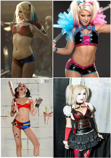 Who is your Harley? [Margot Robbie, Alexa Bliss, Rìley Reíd, Jessica Nígri