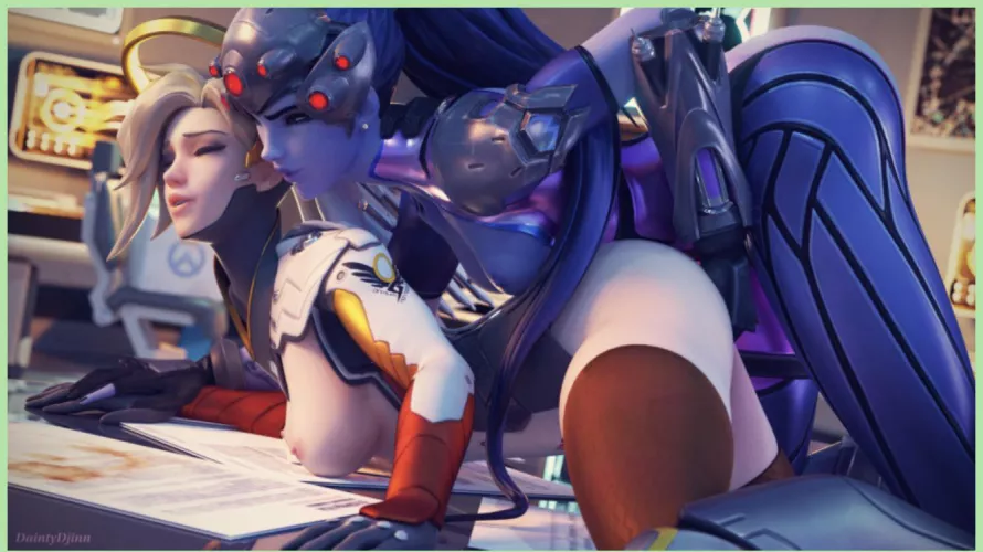 Widow & Mercy (daintydjinn)