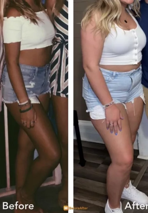 Wife has gotten a bit chunkier since last year 🤫😏