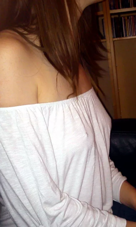 Wife, just chilling, at a mates house