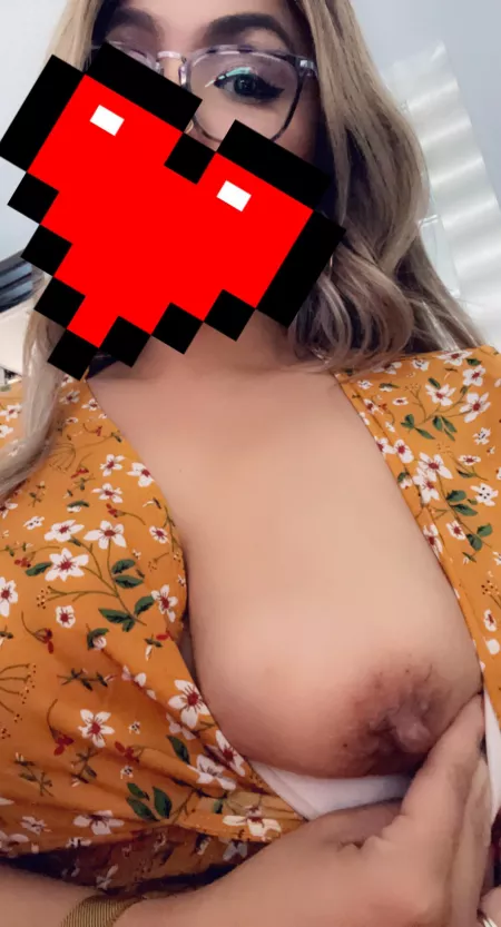 Wife teasing at work