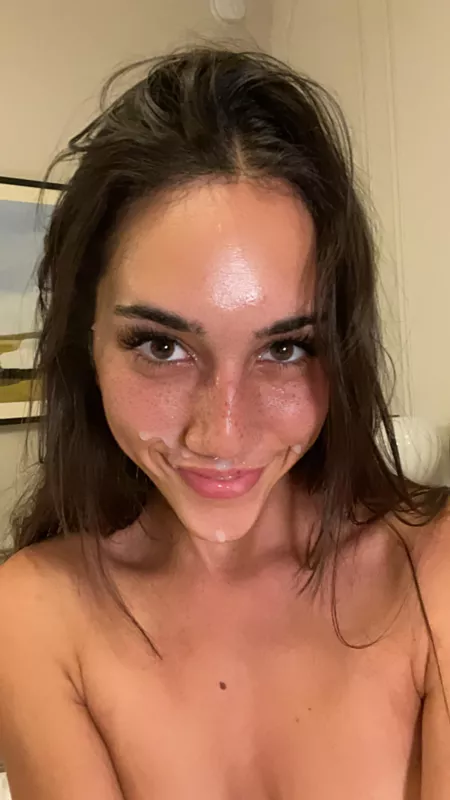 woke up, got a facial, it’s going to be a good day 😛