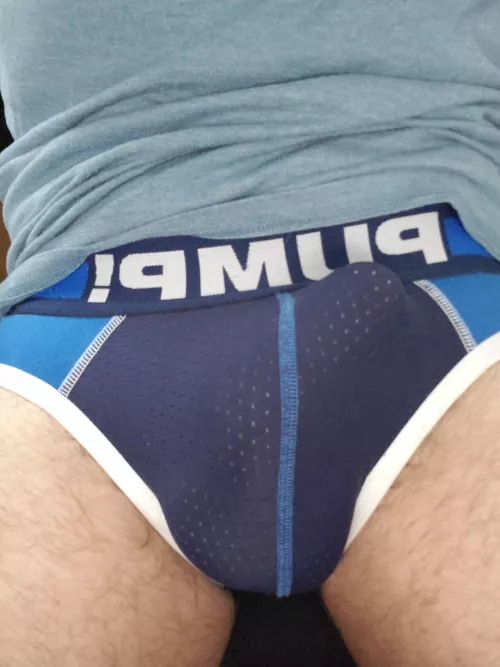 Working from home today and feeling slightly pumped