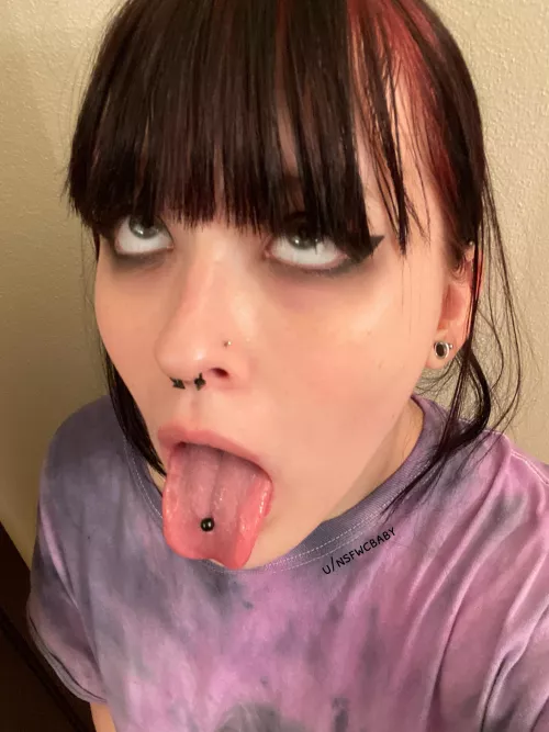Would you cum in a goth girl’s mouth?