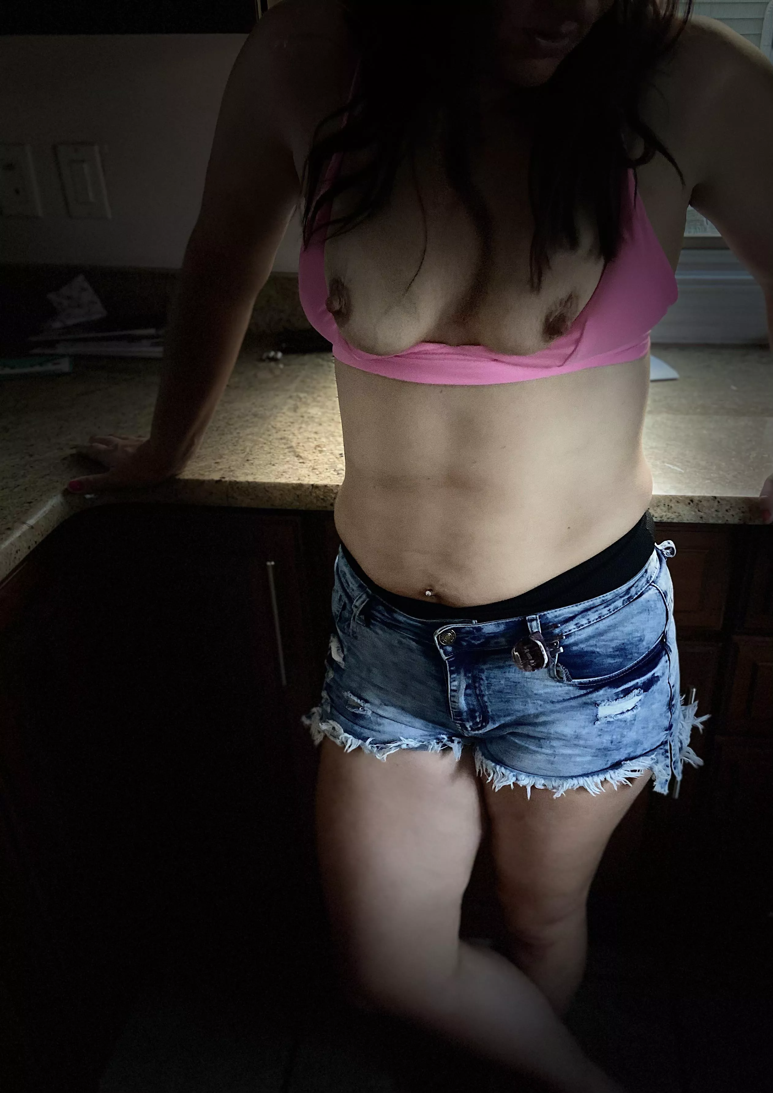 Would you rip the rest of her clothes down and bend her over the counter? My wife likes it rough from behind. Would you rip the rest of her clothes down and bend her over the counter? My wife likes it rough from behind.