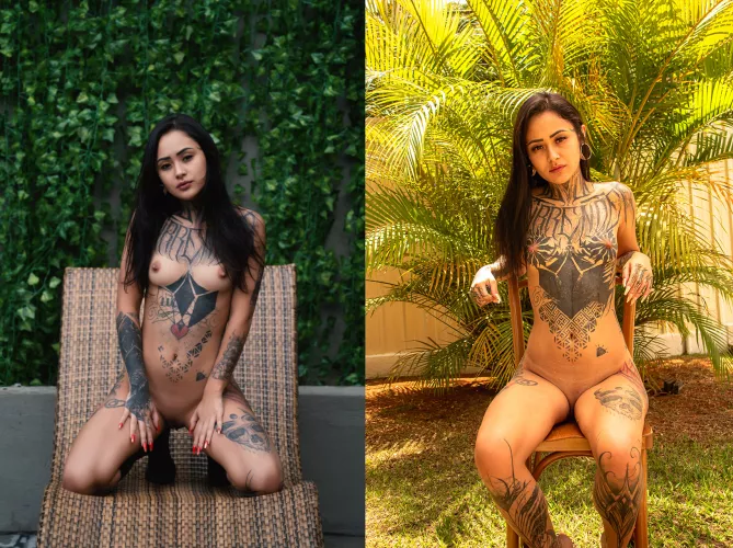 Would you stick that shaft inside me while I squat on your lap?