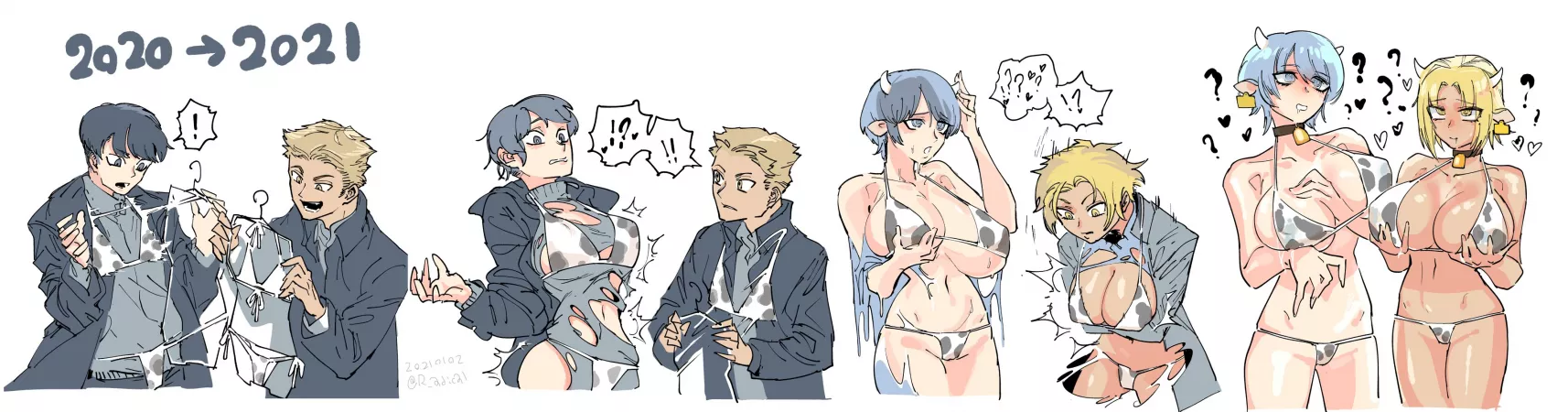 Year of the Ox [M Humans > F Cowgirls]