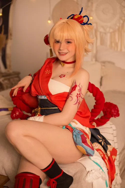 Yoimiya by Neyrodesu