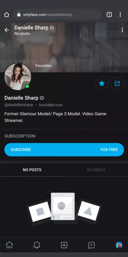 You can now subscribe to a free OnlyFans page she created.