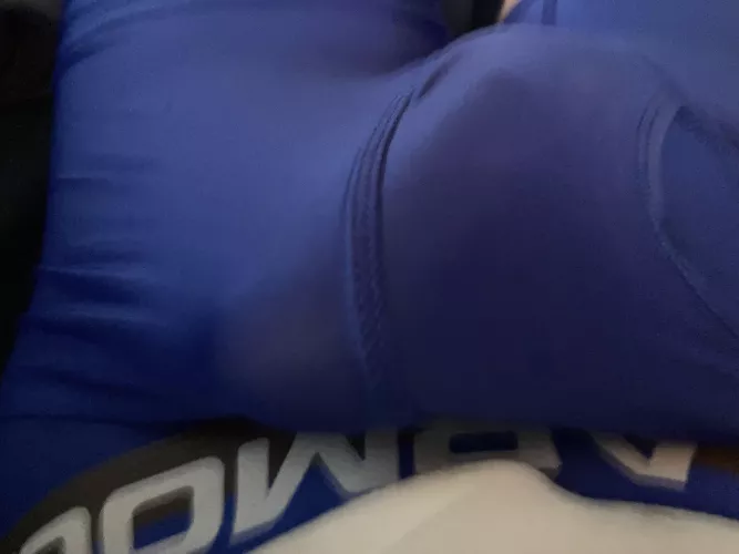 Young cock with a big bulge