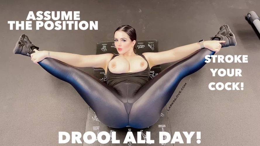 Your bimbo gooning trainer wants you to beat that meat into shape! 😈 [OC]