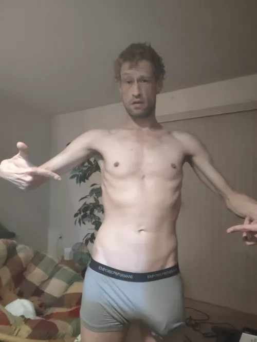 Your mission today is tear 'em off and take me down your throat...