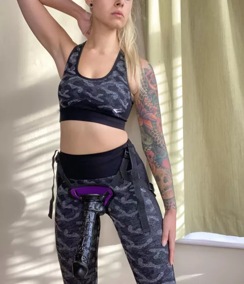 You’re my little workout bitch.